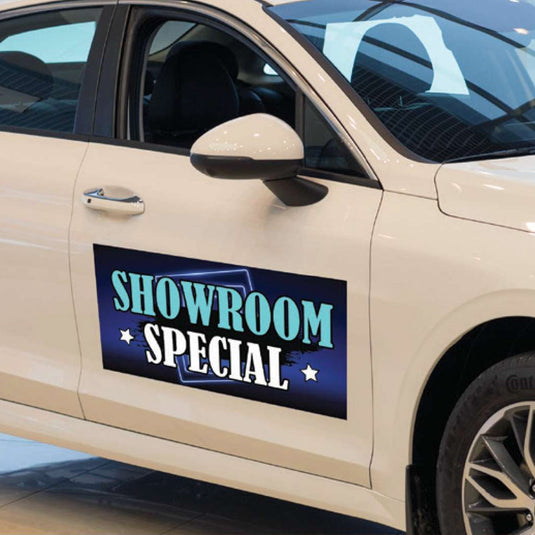 Custom Rectangle Magnetic Signs