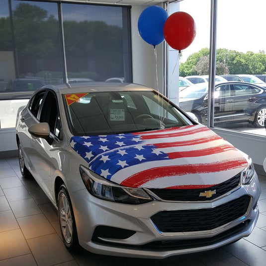 Custom Printed Medium Hood Flag