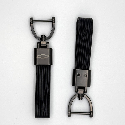 Custom Gun Metal Key Fob