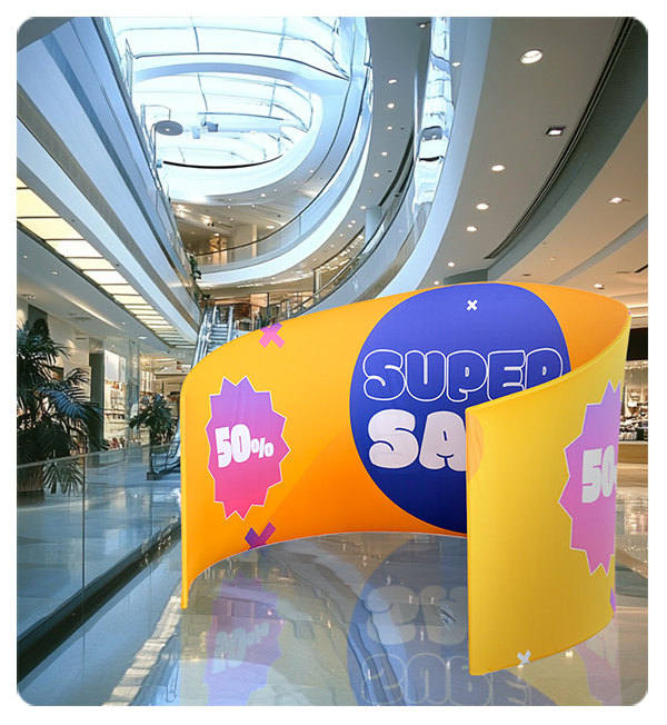 Load image into Gallery viewer, Meeting Pod Fabric Display
