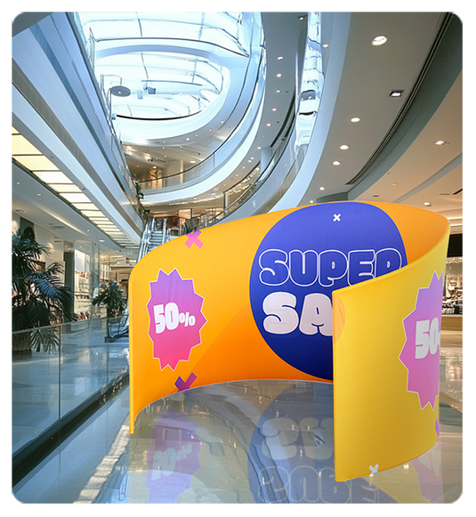 Meeting Pod Fabric Display