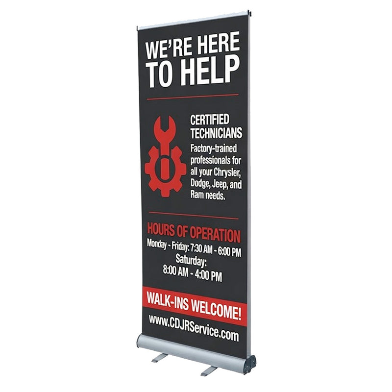 Load image into Gallery viewer, Double Sided Rollup Banner
