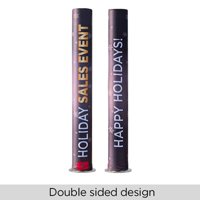 Load image into Gallery viewer, Holiday Bollard Covers
