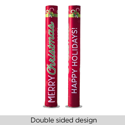 Load image into Gallery viewer, Holiday Bollard Covers
