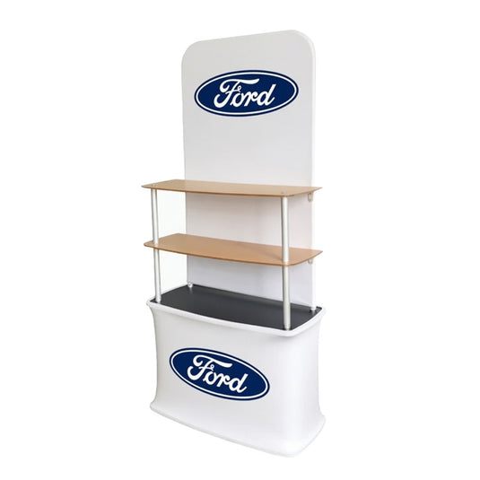Fabric Backwall Display Rack