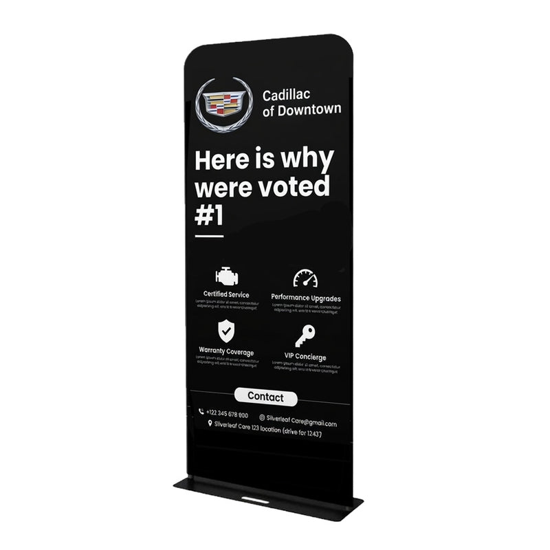 Load image into Gallery viewer, Fabric Banner Stand-Premium (Round Corners)
