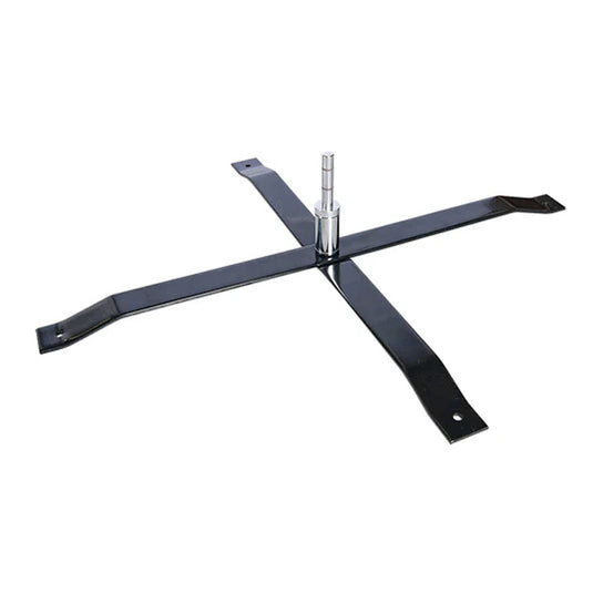 Flat Cross Base with Spindle