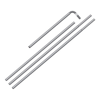 4 pc. Pole Set - Flat Top Banner