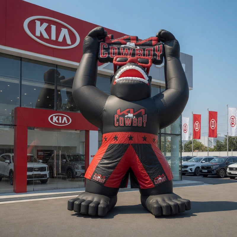 Load image into Gallery viewer, Giant Inflatable Gorilla
