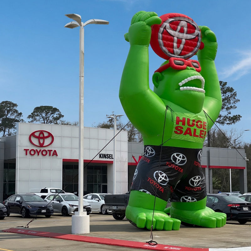 Load image into Gallery viewer, Giant Inflatable Gorilla
