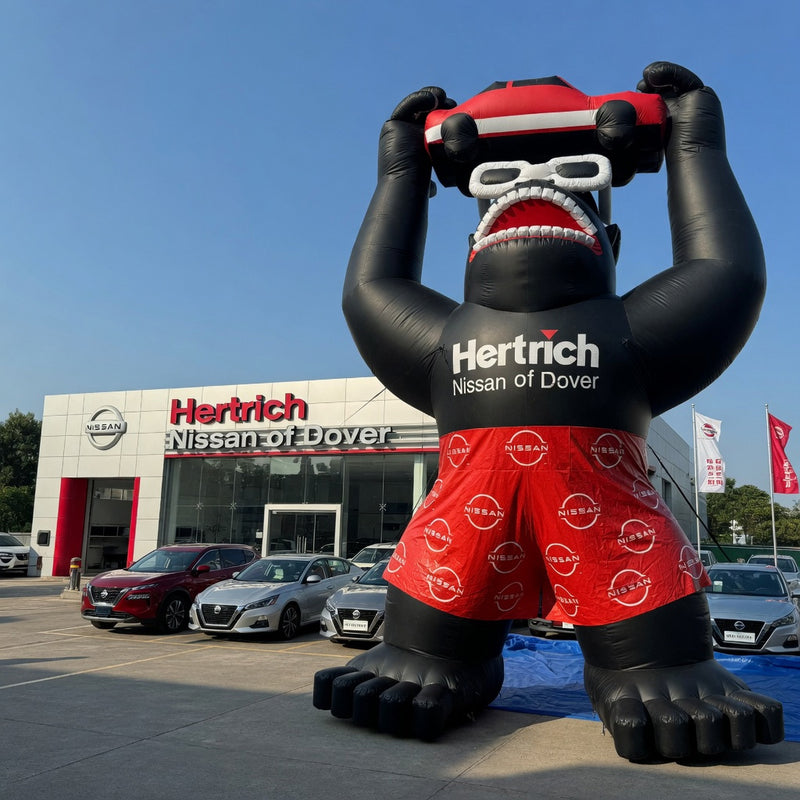 Load image into Gallery viewer, Giant Inflatable Gorilla
