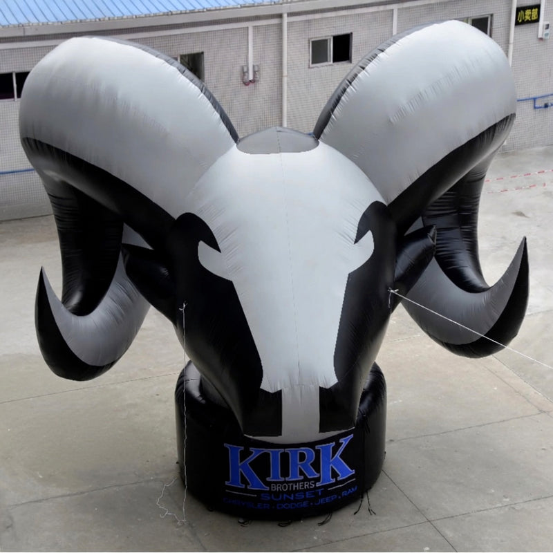 Load image into Gallery viewer, Giant Ram Head PVC Inflatable
