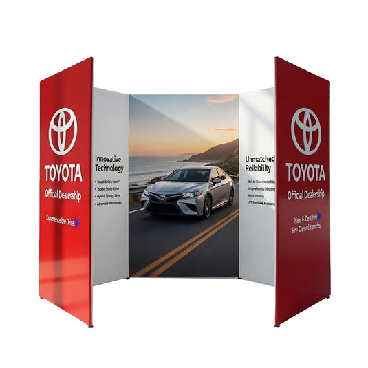 Hexagonal Vogue Booth Enclosure
