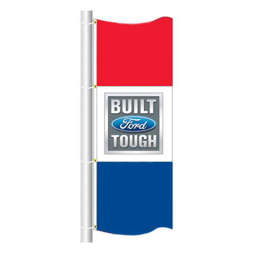 Load image into Gallery viewer, 3.5ft x 7.5ft  Drape Flag Free Flying- Horizontal Dealer Brands
