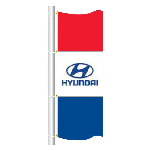 Load image into Gallery viewer, 3.5ft x 7.5ft  Drape Flag Free Flying- Horizontal Dealer Brands
