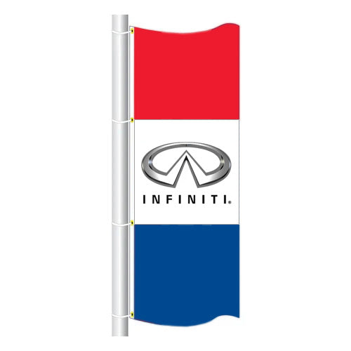 Load image into Gallery viewer, 3.5ft x 7.5ft  Drape Flag Free Flying- Horizontal Dealer Brands
