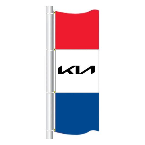 Load image into Gallery viewer, 3.5ft x 7.5ft  Drape Flag Free Flying- Horizontal Dealer Brands
