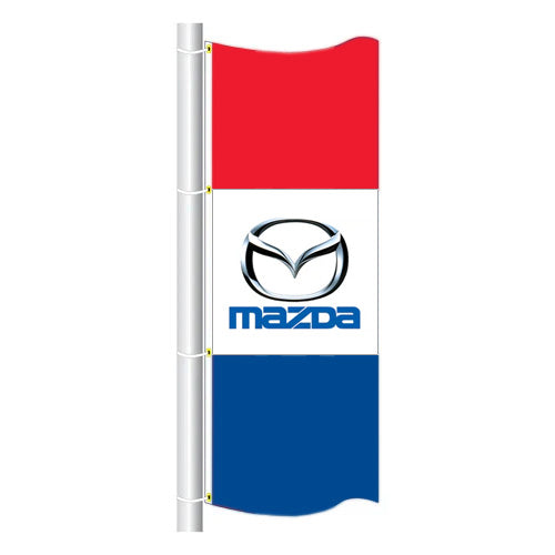 3.5ft x 7.5ft  Drape Flag Free Flying- Horizontal Dealer Brands