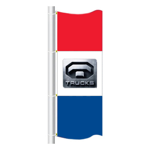 Load image into Gallery viewer, 3.5ft x 7.5ft  Drape Flag Free Flying- Horizontal Dealer Brands
