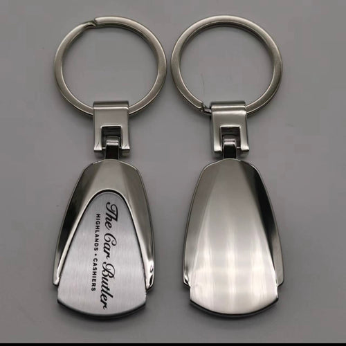 Custom Metal Tear Drop Key Chain