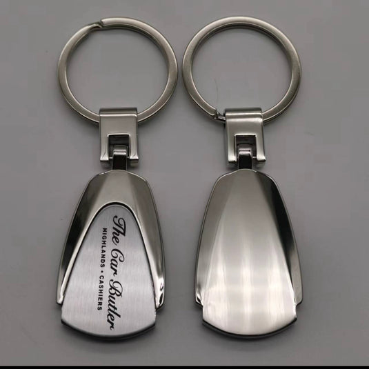 Custom Metal Tear Drop Key Chain