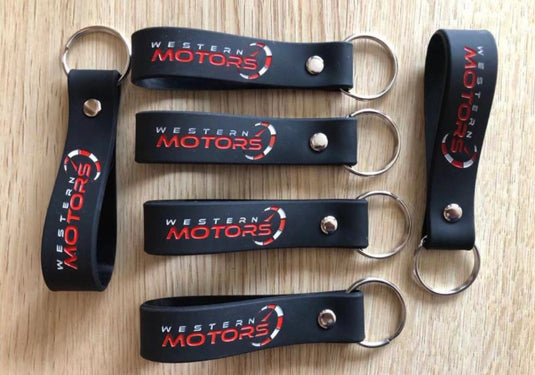 Custom Soft Rubber Loop Key Chain