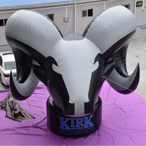 Giant Ram Head PVC Inflatable