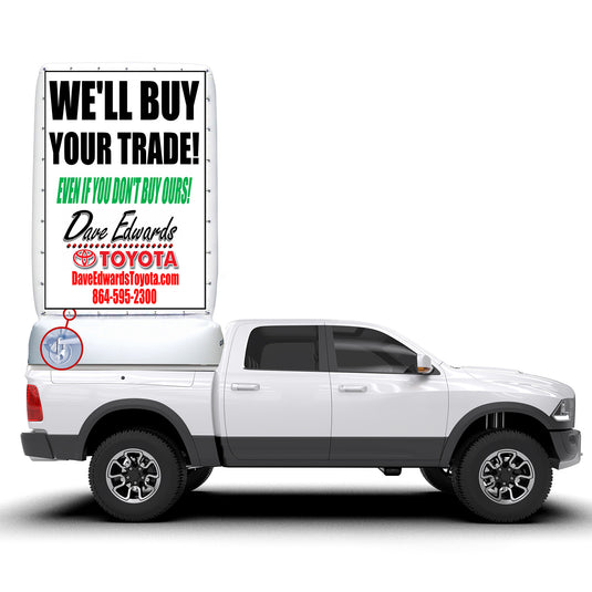 Inflatable Truck Billboard