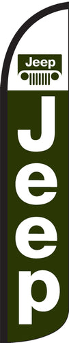Premium Swooper Flag - Jeep