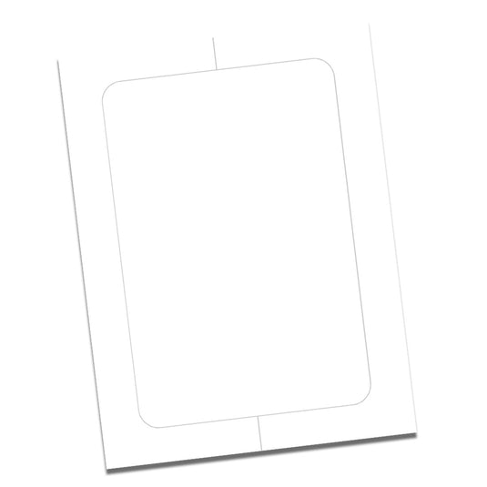 KLEER-BAK Border & Blank Stickers