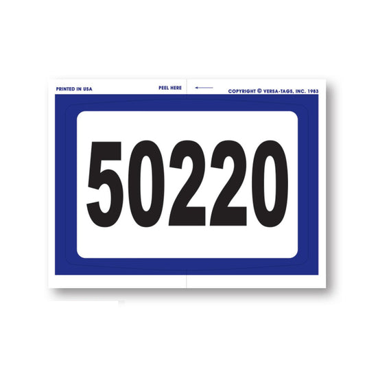 KLEER-BAK Dealer Add-On Stickers-Numbered