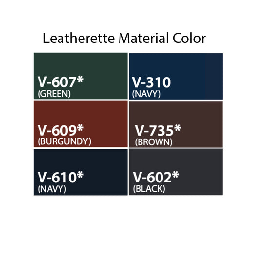 Car warranty holder in synthetic leather