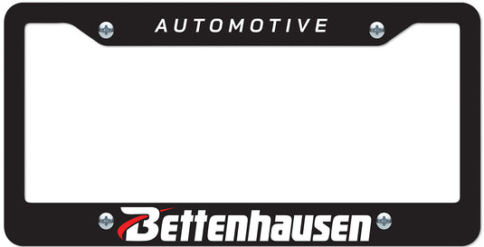 Custom License Plate Frame -  Black with Raised Imprint ( 2 Color )