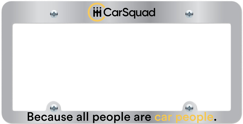 Load image into Gallery viewer, Premium Full Dip Chorme Plastic License Frame- 2 Color
