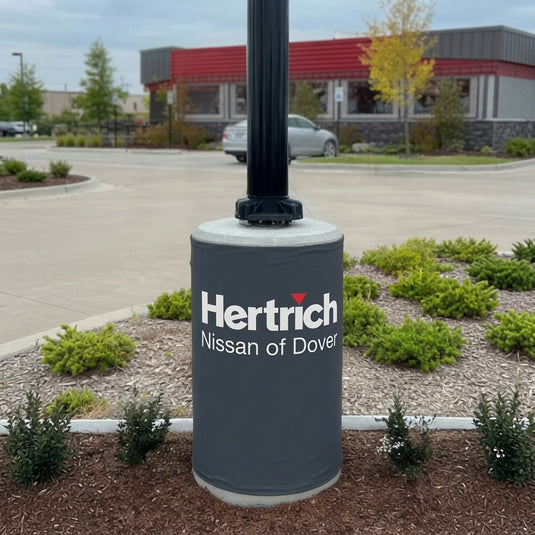 Light Pole Base Wraps