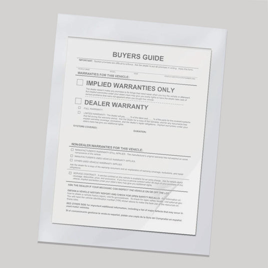 Low Tack Adhesive Form Holders