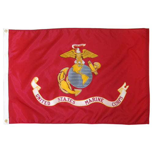 3' x 5' Perma-Nyl® Nylon Flag - MARINE CORPS