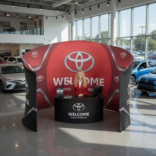 Meeting Pod Fabric Display