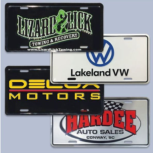Custom Printed Aluminum License Plates