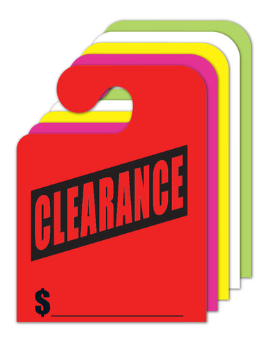 Mirror Hang Tags J Hook - Clearance