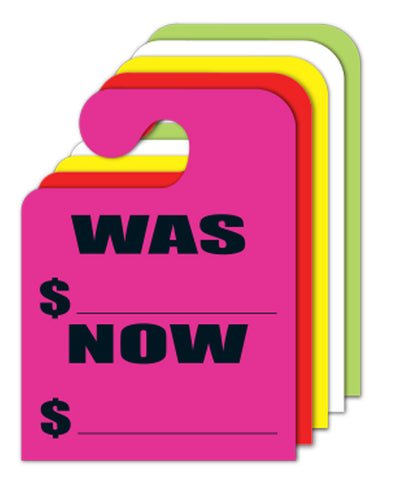 Mirror Hang Tags J Hook - Was/Now