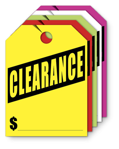 Mirror Hang Tags - Clearance