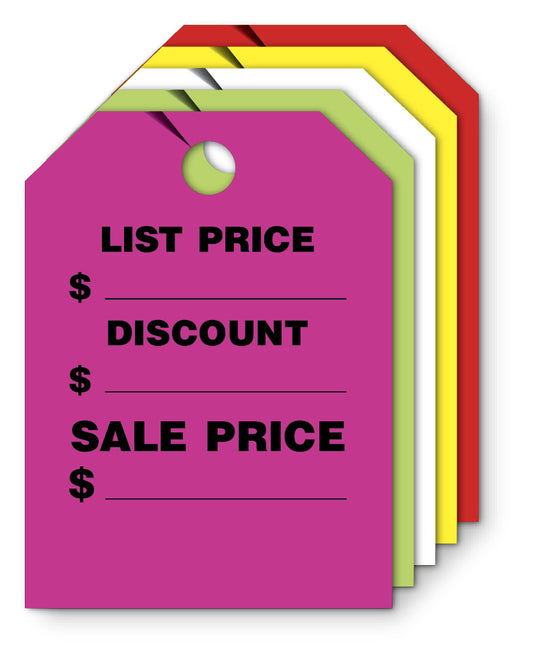 Mirror Hang Tags - Sale Price