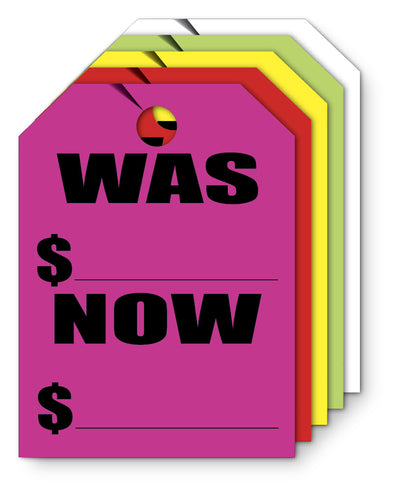 Mirror Hang Tags -Was/Now