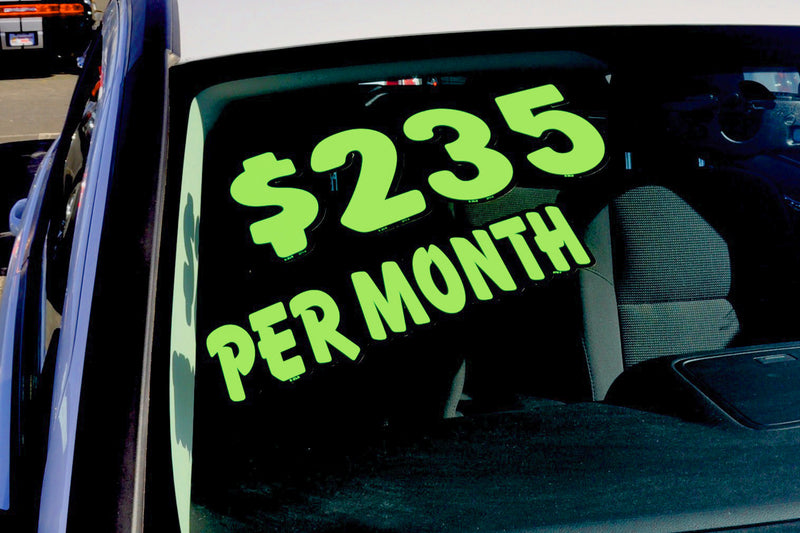 Load image into Gallery viewer, Neon Green &amp; Black Die Cut Slogans
