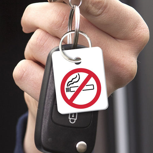 No Smoking Key Tags