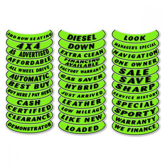 Oval Arch Slogans - Bottom