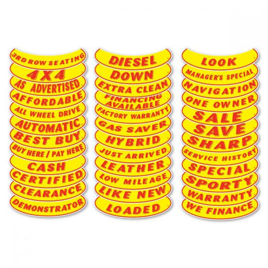 Oval Arch Slogans - Bottom