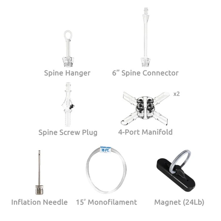 Load image into Gallery viewer, PermaShine® 2-Layer Ceiling Balloon Column Kit
