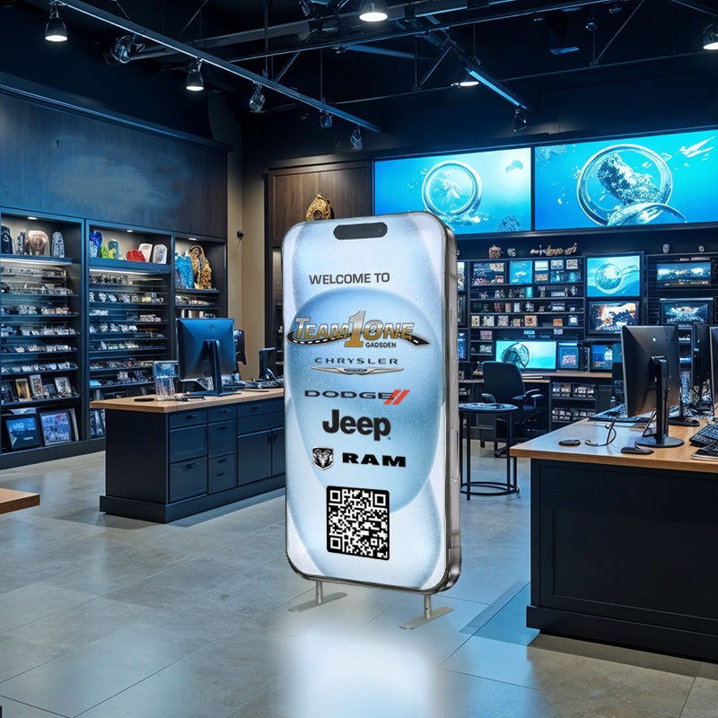 Load image into Gallery viewer, Phone-Shaped Fabric Stand
